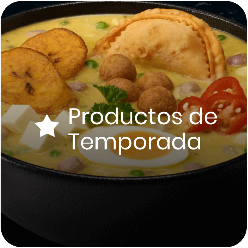 Categoría denominada Productos de Temporada para dispositivos no móviles