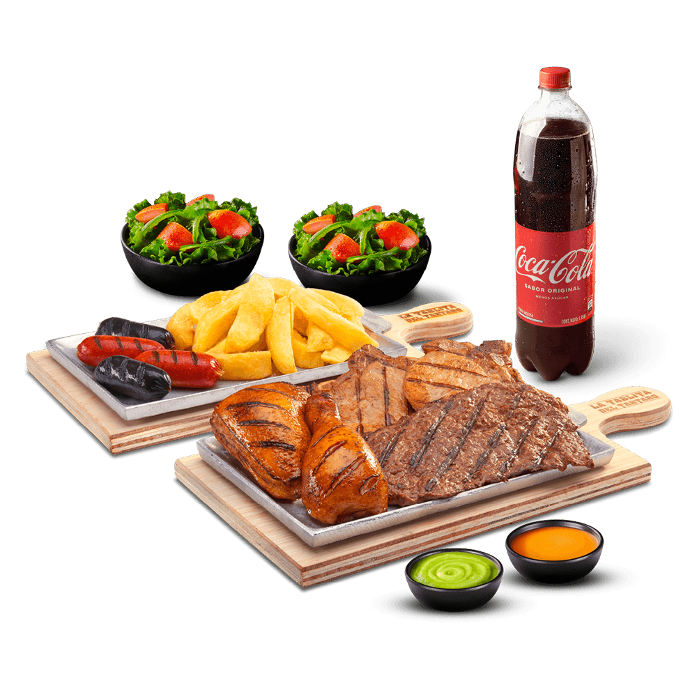 Parrillada Para Dos+ Bebida 1.35lt