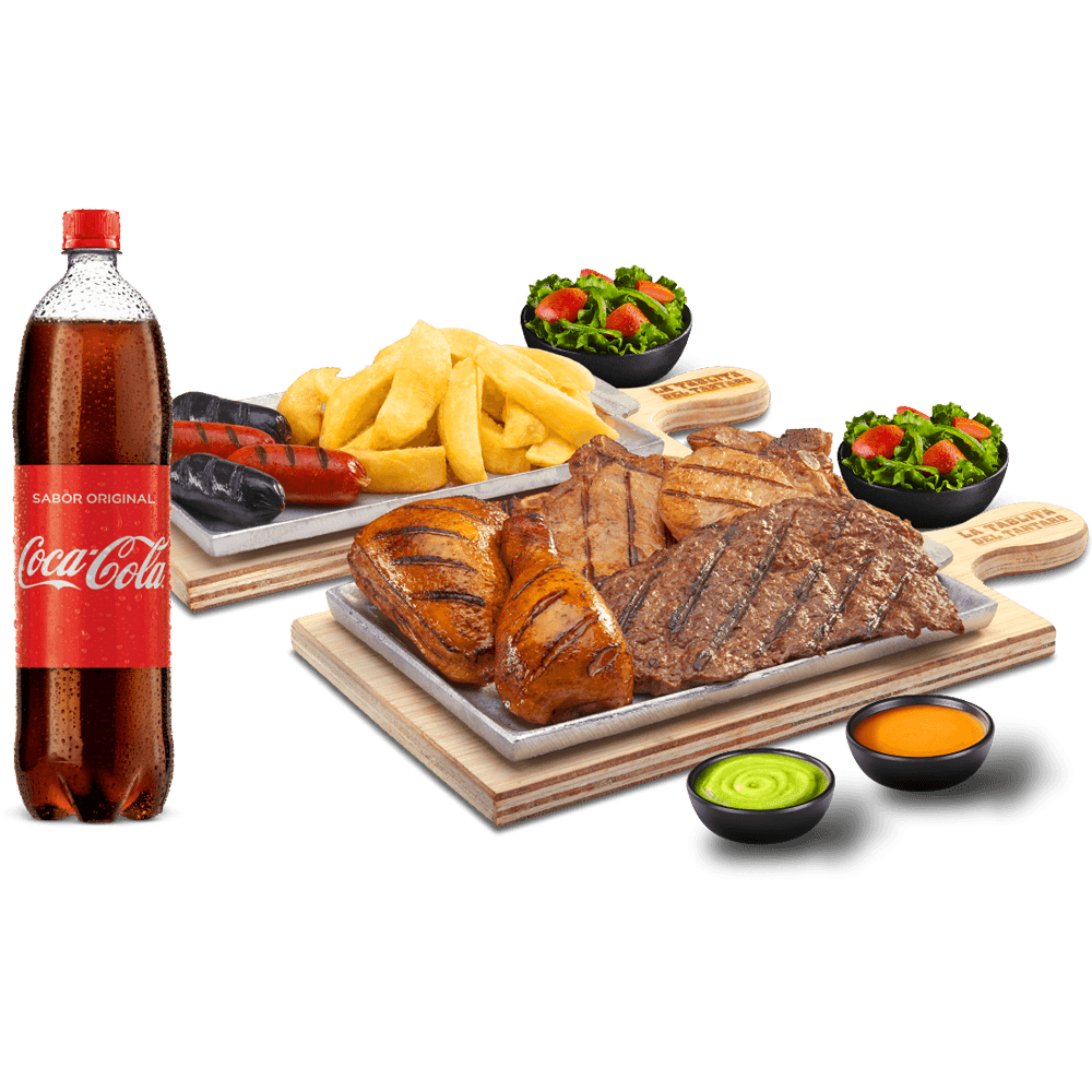 Parrillada Para Dos+ Bebida 1.35lt