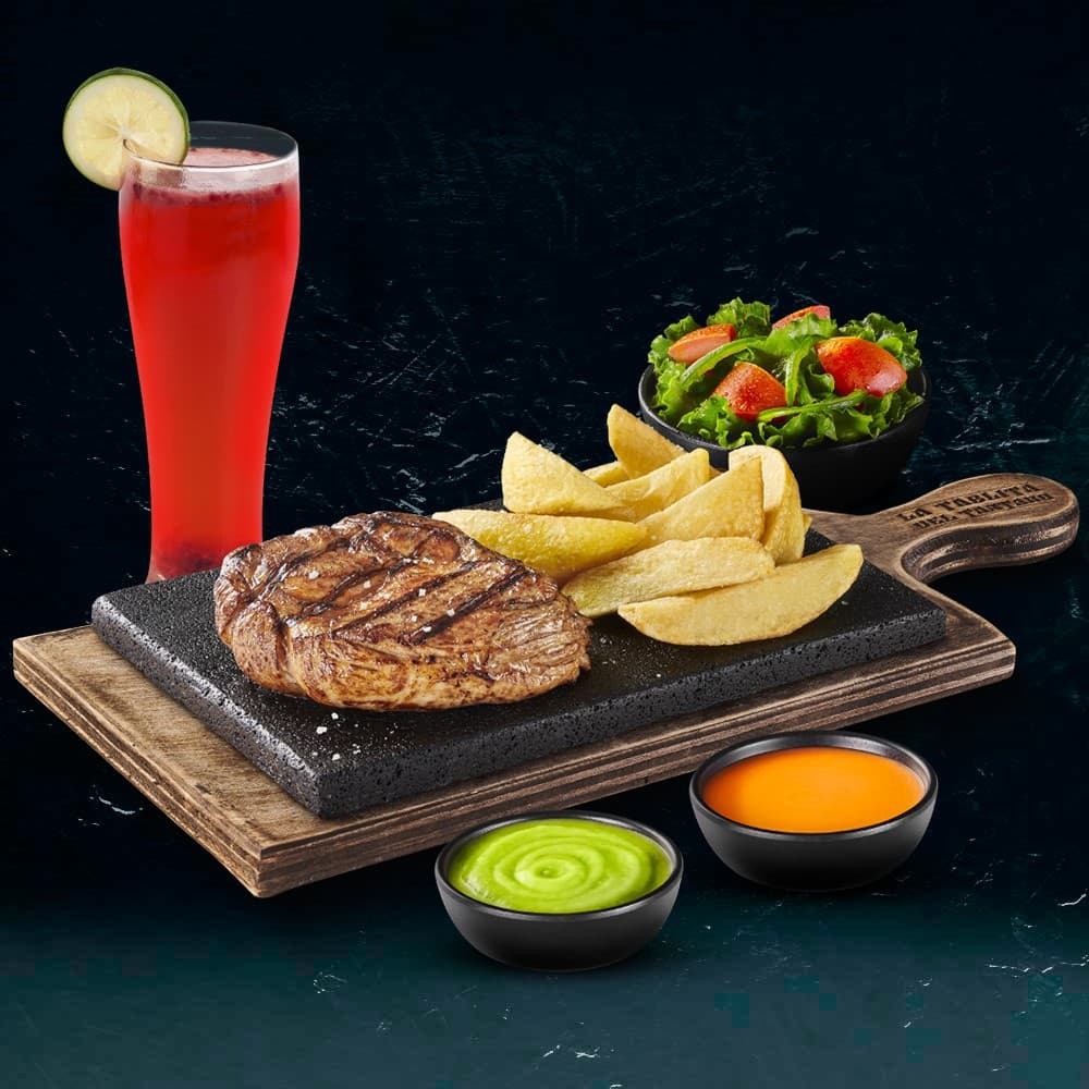 Bondiola de Cerdo+ Bebida